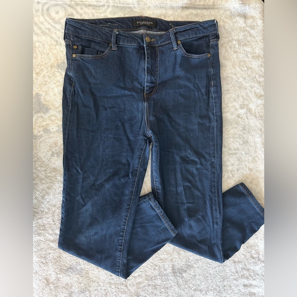 Liverpool High Rise Ankle Jeans